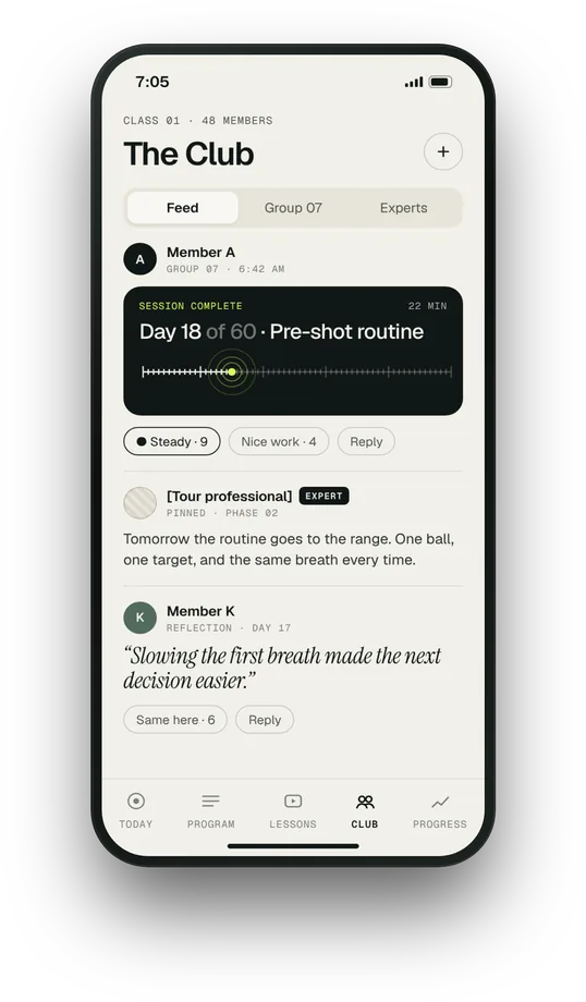 The class feed